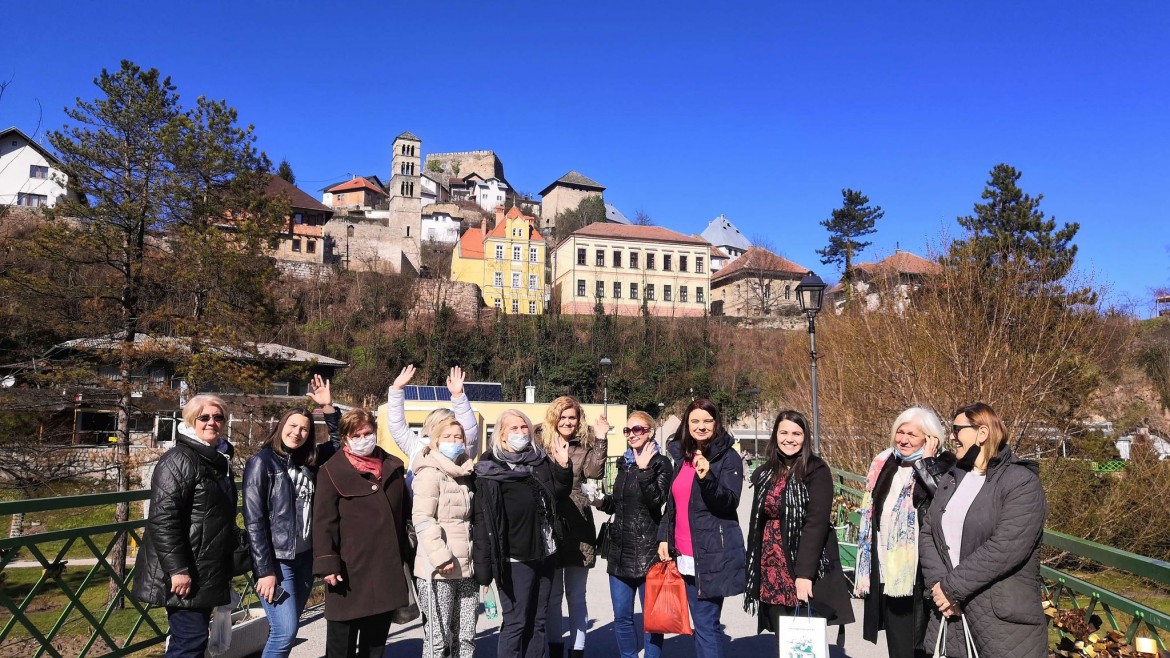 Aktivistice iz šeher Banja Luke posjetile kraljevski grad