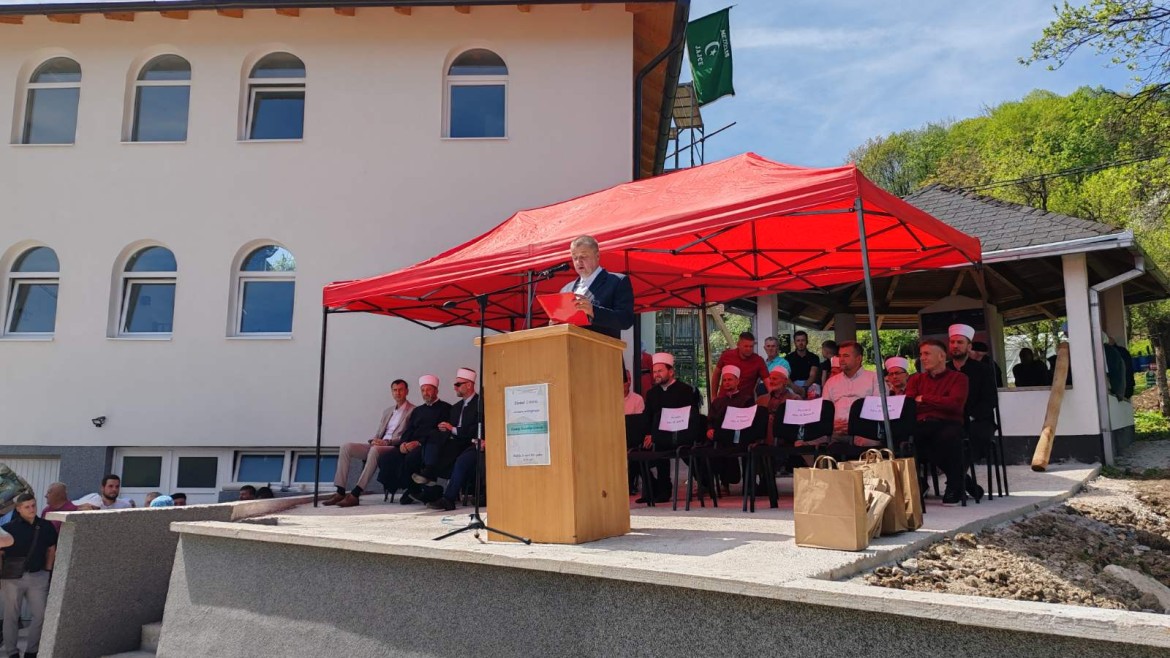 Svečanost proklanjavanja džamije Ševaribija u džematu Cvitovići, Medžlis Islamske zajednice Jajce