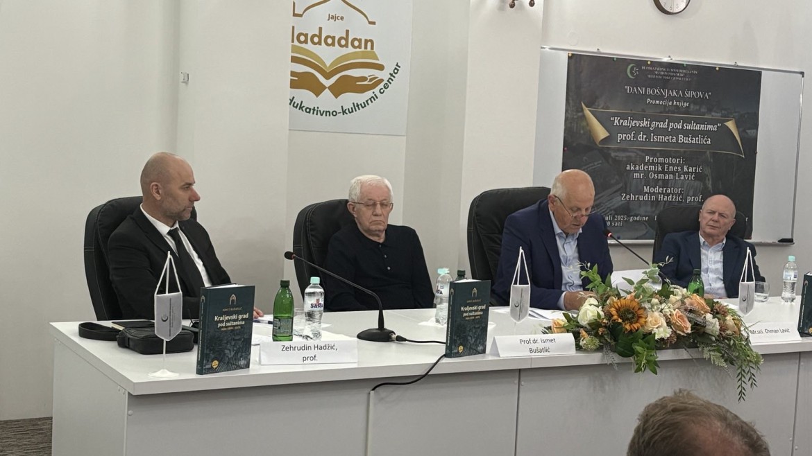 U IEKC “Hadadan” u Jajcu održana promocija drugog dopunjenog izdanja knjige “Kraljevski grad pod sultanima”