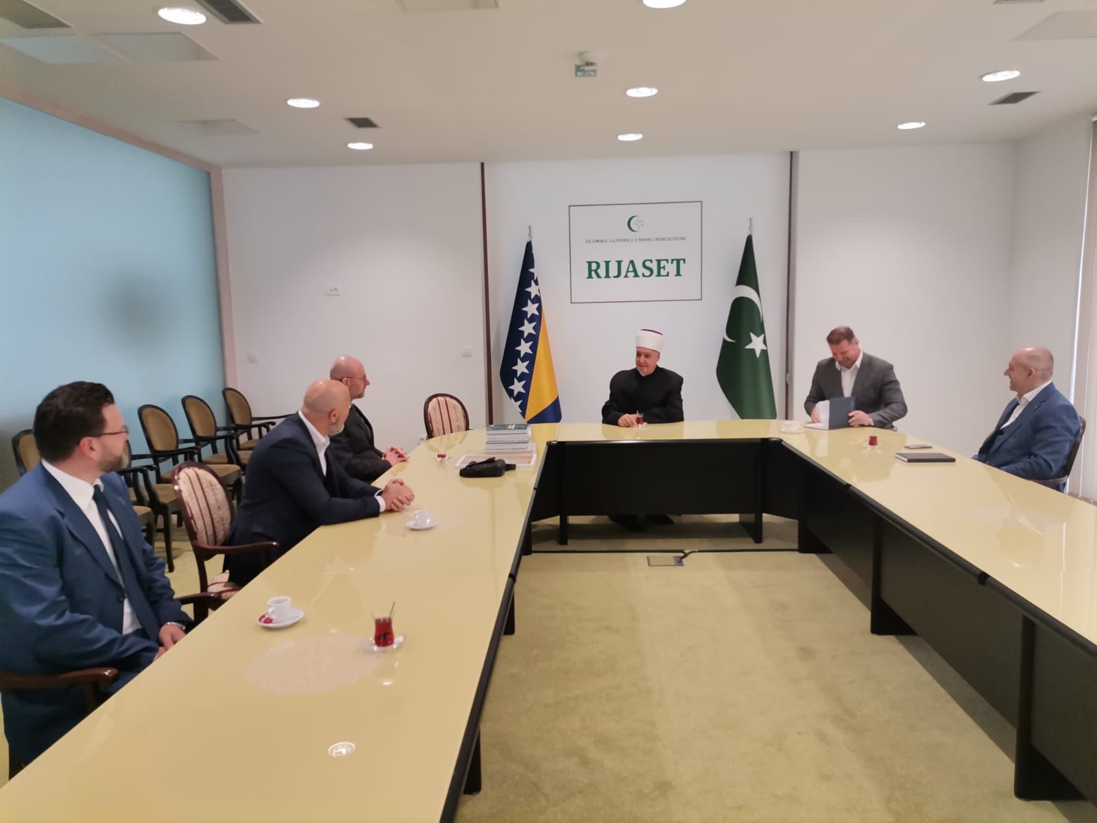 Delegacija MIZ Jajce u radnoj posjeti Reisu-l-ulemi